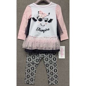 NEW BNWT Bonnie Jean Baby Halloween Outfit Clothes Vampire Size‎ 18 Months 18M
